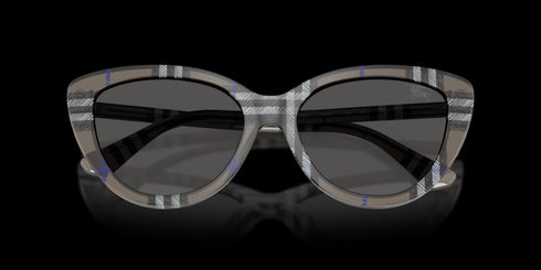 BURBERRY 0be4457 55 Check Lichen Accessories