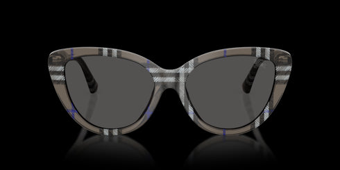 BURBERRY 0be4457 55 Check Lichen Accessories