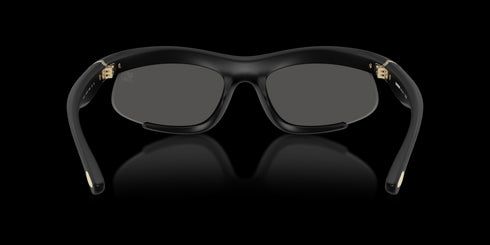 BURBERRY 0be4462 64 Rubber Black W/grey Accessories