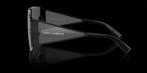 DOLCE & GABBANA 0dg2305 44 Black W/dark Grey Accessories