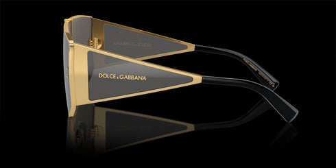 DOLCE & GABBANA 0dg2305 44 Gold W/dark Grey Accessories