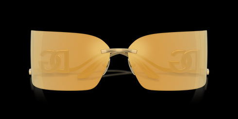 DOLCE & GABBANA 0dg2319 79 Gold W/brown Mirror gold Accessories