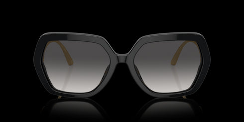 DOLCE & GABBANA 0dg4468b 58 Black W/ Grey Accessories