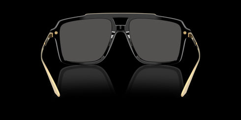 DOLCE & GABBANA 0dg4477 56 Black W/ Grey Accessories