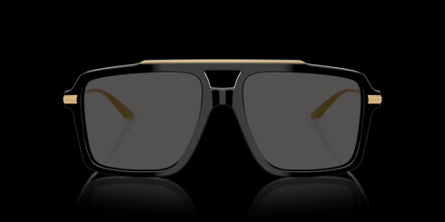 DOLCE & GABBANA 0dg4477 56 Black W/ Grey Accessories