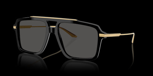 DOLCE & GABBANA 0dg4477 56 Black W/ Grey Accessories