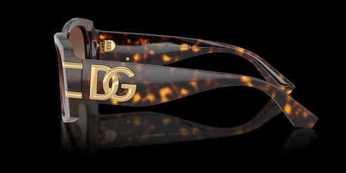 DOLCE & GABBANA 54 Havana W/ Gradient Brown Accessories