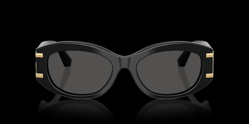 DOLCE & GABBANA 55 Black W/dark Grey Accessories