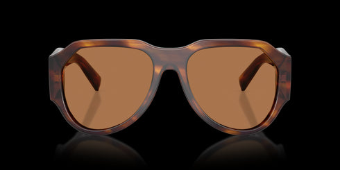 DOLCE & GABBANA 0DG4504 58 Striped Brown W/brown Accessories