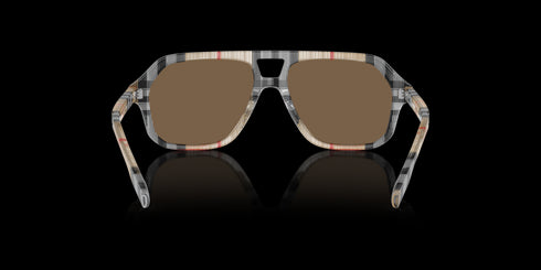 BURBERRY 0jb4340 50 Vintage Check /d Brown Kids Accessories