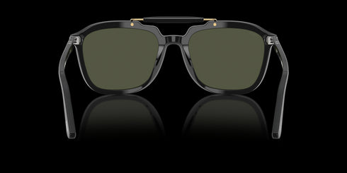 PERSOL 0po0203s 57 Black W/ Green Accessories