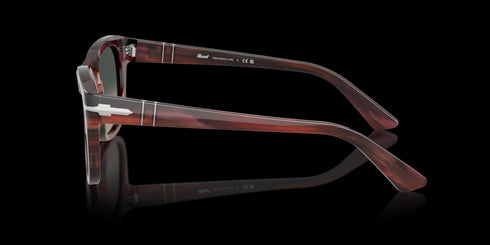 PERSOL 0po3372s 53 Striped Burgundy Accessories
