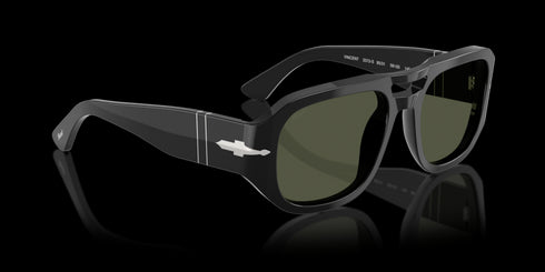 PERSOL 0po3372s 56 Vincent Black W/gr Accessories