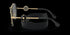 VERSACE 0ve2232 61 Black / W Dark Grey Accessories
