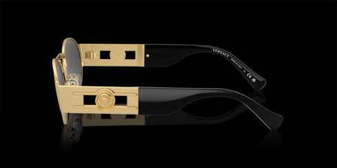 VERSACE 0ve2264 56 Mt.gold W/dark Grey Accessories