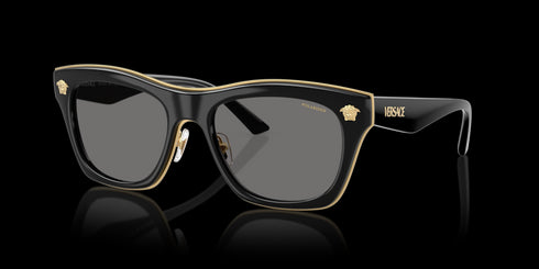 VERSACE 0ve2272 53 Black /dark Grey Accessories