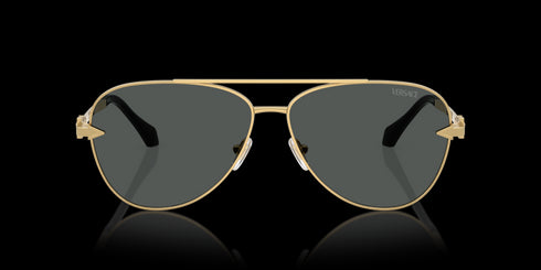 VERSACE 0ve2283 61 Gold W/dark Grey Accessories