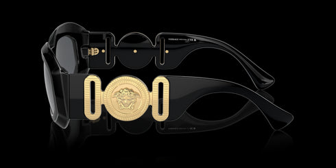 VERSACE 0ve4425u 54 Black / W Dark Grey Accessories