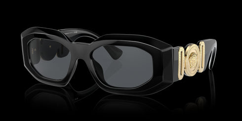 VERSACE 0ve4425u 54 Black / W Dark Grey Accessories