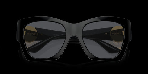 VERSACE 0ve4452 55 Black W/dark Grey Accessories