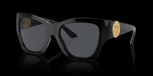 VERSACE 0ve4452 55 Black W/dark Grey Accessories
