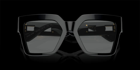 VERSACE 0ve4458f 54 Black / W Dark Grey Accessories