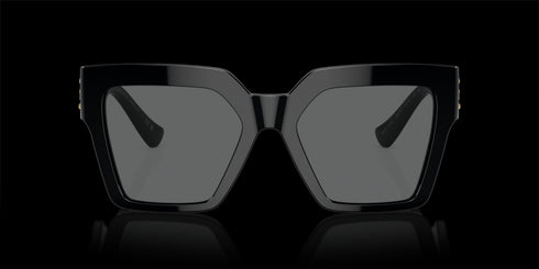 VERSACE 0ve4458f 54 Black / W Dark Grey Accessories