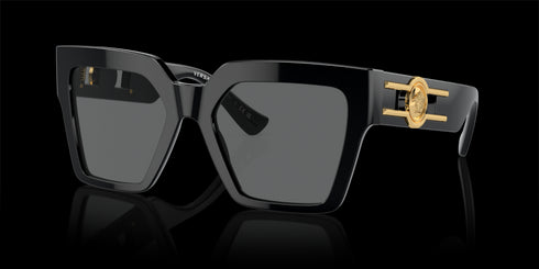 VERSACE 0ve4458f 54 Black / W Dark Grey Accessories