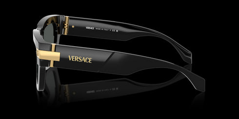 VERSACE 0ve4464 54 Black W/dark Grey Accessories