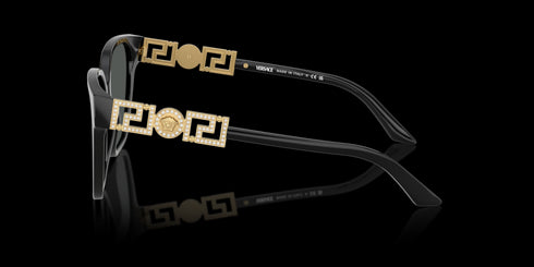 VERSACE 0ve4471b 56 Black / W Dark Grey Accessories