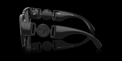 VERSACE 0ve4483d 57 Black /dark Grey Accessories