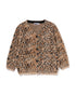 BAPE Wild Leopard Pattern Shaggy Cardigan Mens Apparel