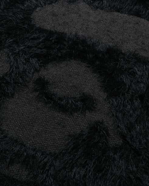 BAPE Ape Face Shaggy Sweater Mens Apparel