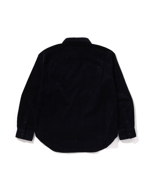 BAPE One Point Corduroy L/s Tee Mens Apparel