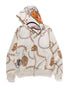 BAPE Jewel Shark Fullzip Hoodie Mens Apparel