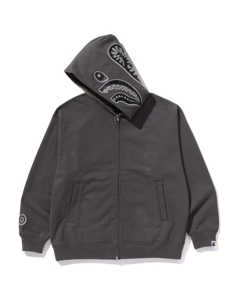 BAPE Hand Drawn Face Shark Fullzip Mens Apparel