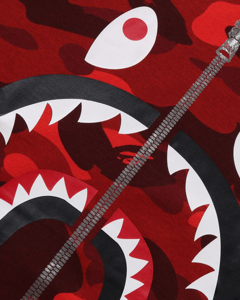 BAPE Color Camo Shark Tee Mens Apparel