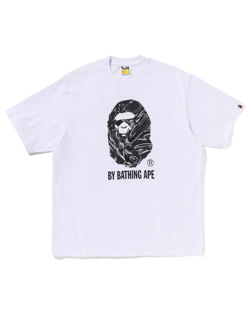 BAPE Marbling Camo By Bape Tee Mens Apparel