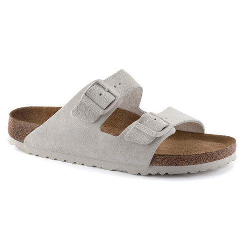 BIRKENSTOCK Arizona Sfb Ant Wht Unisex Slides
