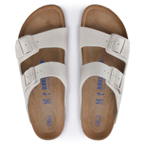BIRKENSTOCK Arizona Sfb Ant Wht Unisex Slides