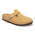 BIRKENSTOCK Boston Latte Cream Unisex Slippers