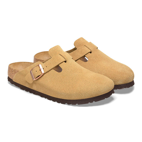 BIRKENSTOCK Boston Latte Cream Unisex Slippers