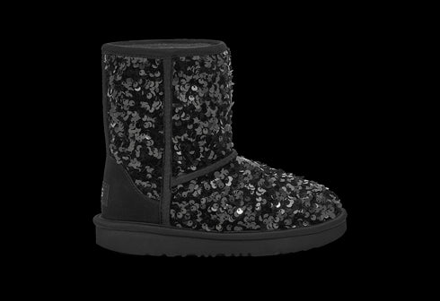 UGG Classic Short Chunky Sequin Kids Boots