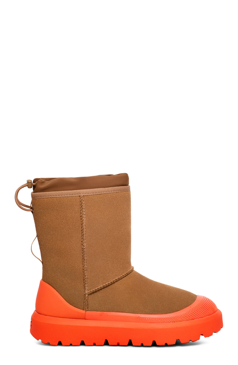 新品　未使用　UGG CLASSIC WEATHER MINI 24cm 茶 Amazon.com | UGG Men's Classic Mini Lace-up Weather Boot