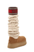 UGG Classic Sweater Letter Tall Womens Boots