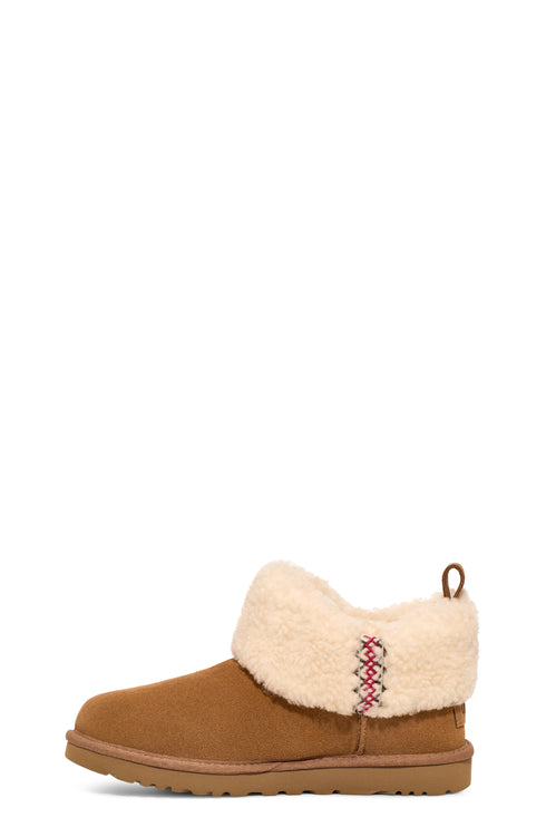 UGG Ultra Mini Ugg Braid Womens Boots