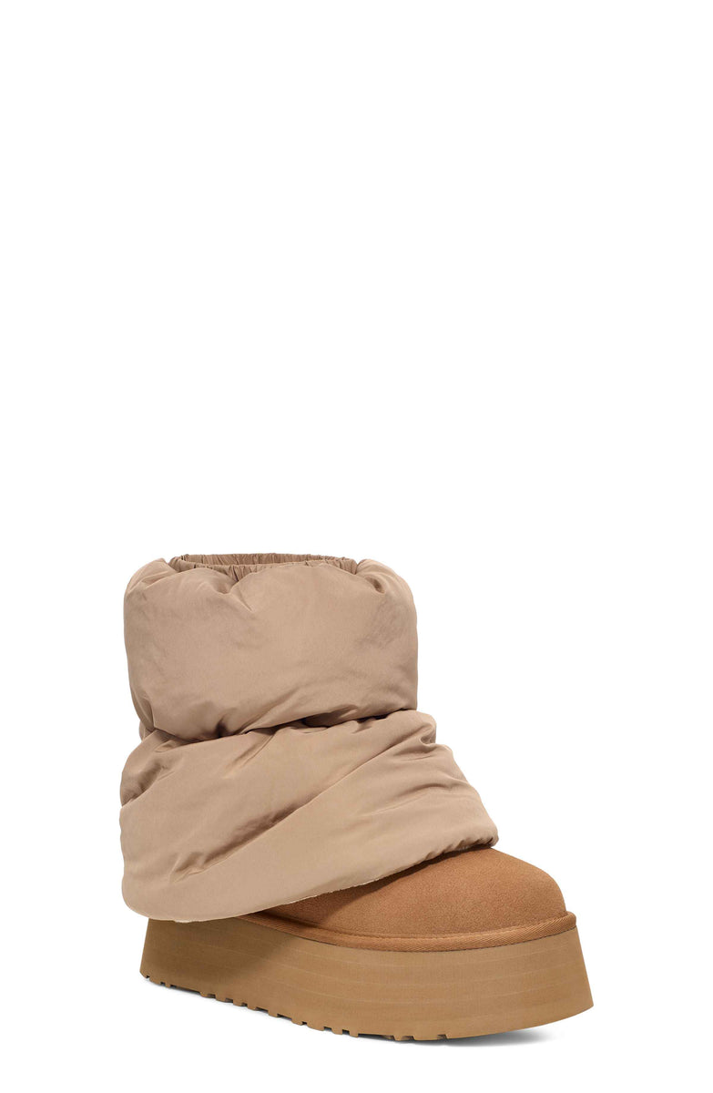 UGG Classic Mini Dipper Puffer Womens Boots - Asphalt NYC