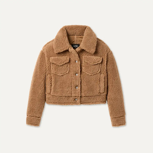 Frankie Short Trucker Jacket Womens Apparel