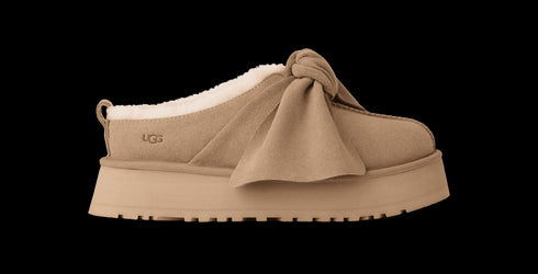UGG Platform Slip-on Bow Womens Boots