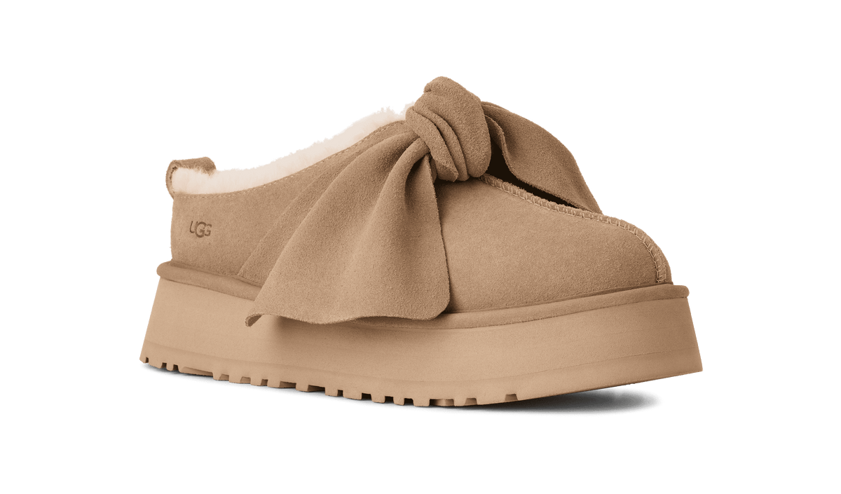 UGG Platform Slip-on Bow Womens Boots – ASPHALT